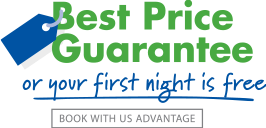 Best price guarantee or your first night is free