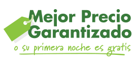 Mejor precio garantizado o su primera noche es gratis